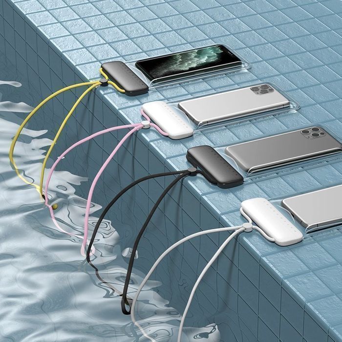 Baseus uniwersalny wodoodporny pokrowiec etui na telefon (max 7,2")