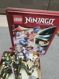 Ludziki Playmobile, pudełko lego ninja.