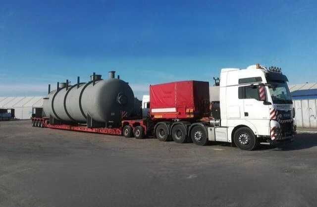 Послуги / Оренда низькорамного трала для негабаритних вантажів