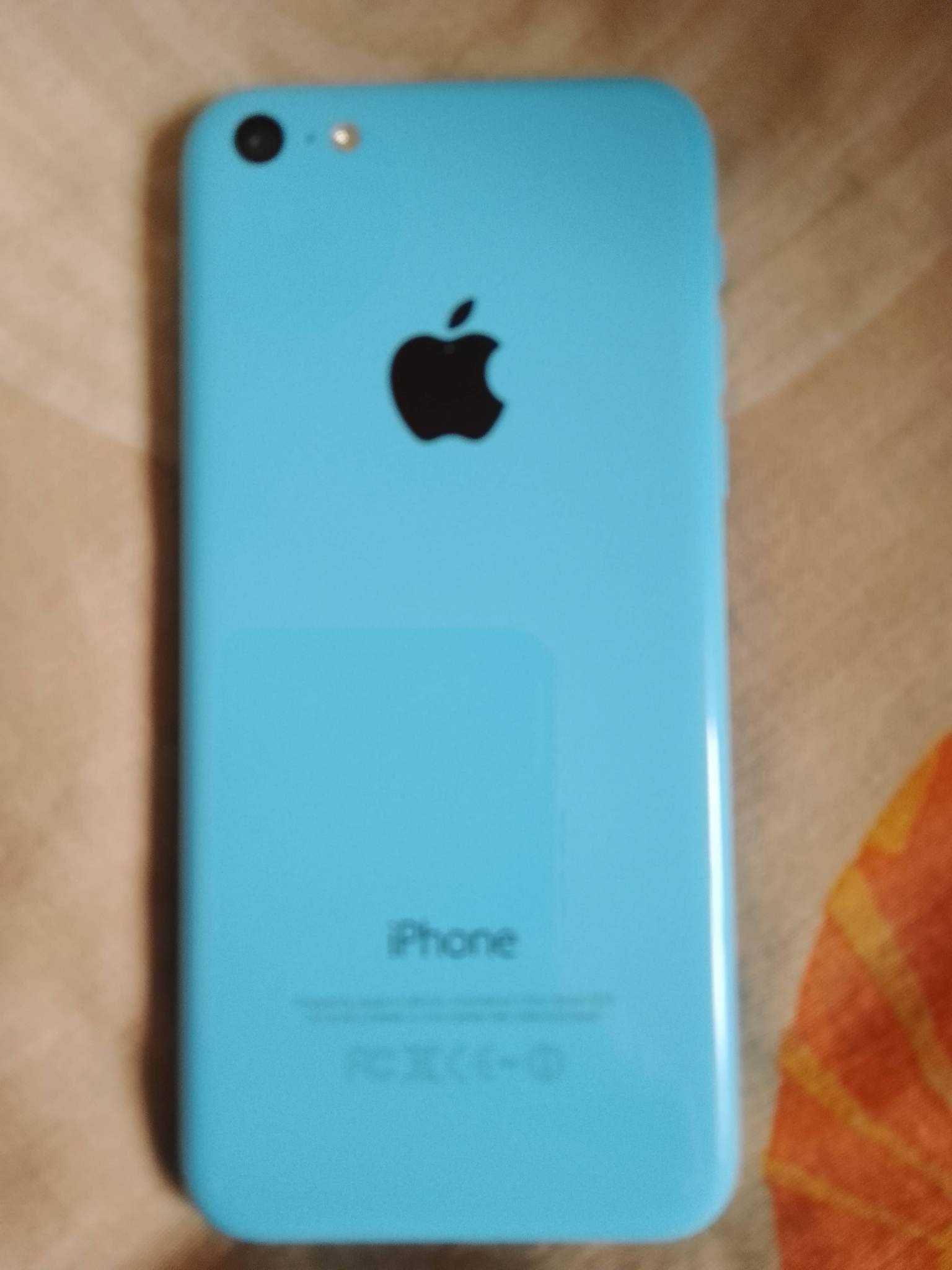 iPhone 5 c niebieski