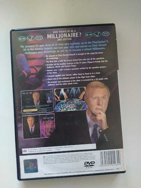 Гра Who wants to be a millionaire - Playstation 2 (PS2) (PAL) ліцензія