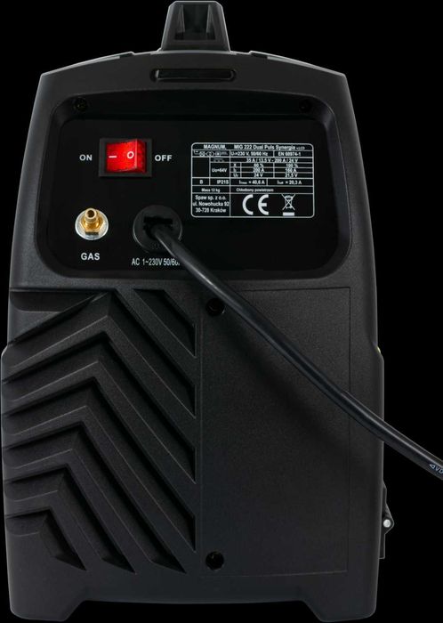 Spawarka Migomat 220A MAGNUM Mig 222 Dual Puls Synergia FVAT ALU 3W1