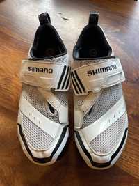 Buty rowerowe triathlonowe SHIMANO SH-TR32 44 białe