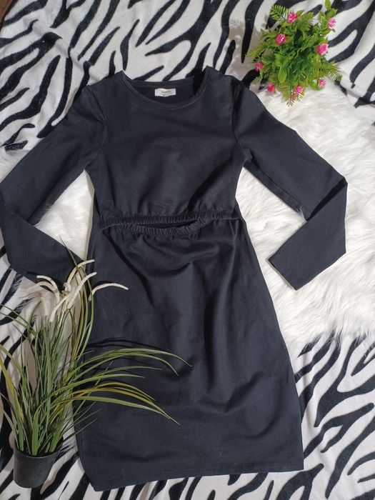 Czarna ciążoweczka Zalando rozmiar S