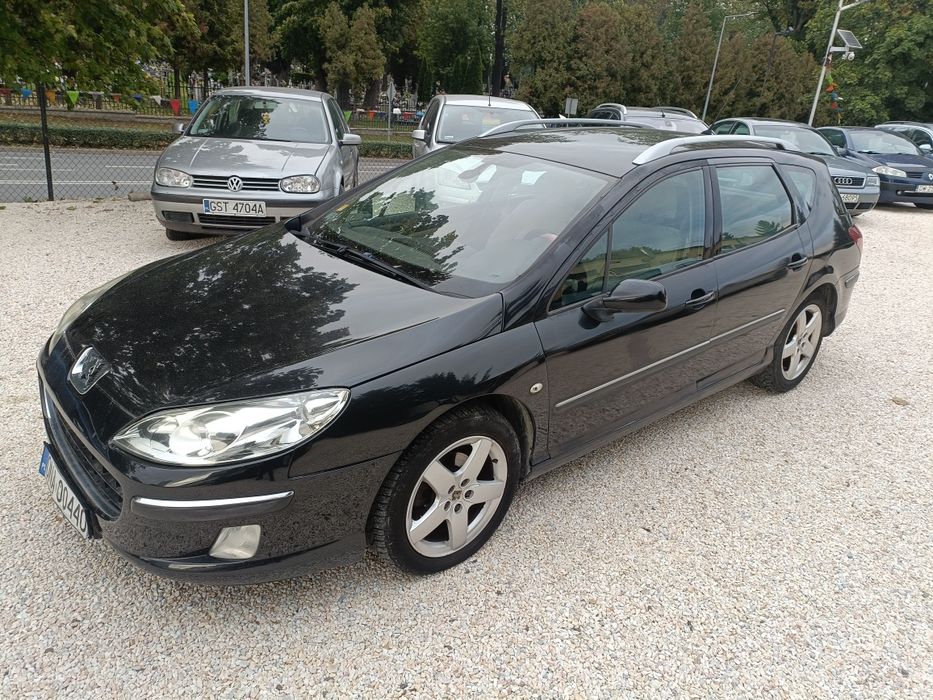 Peugeot 407 pakowny kombi z hakiem Panorama dach 2005