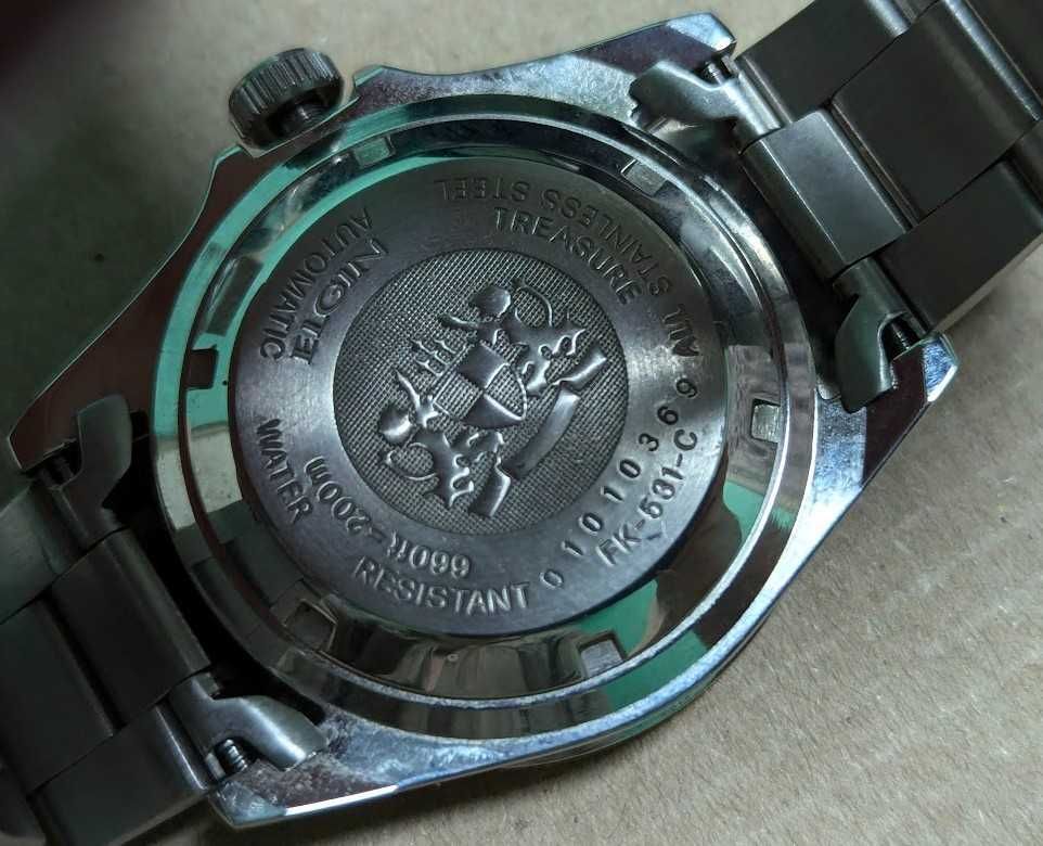 Фирменные часы Elgin Automatic International USA с коробками и бумагой