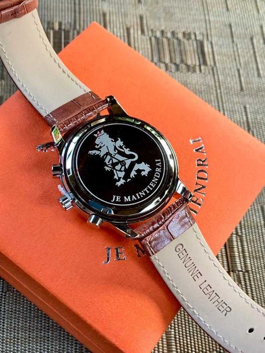 Zegarek Męski Seiko mechaquartz caliber VK83 Królewski Lew Niderlandy