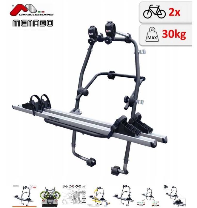 Stand-Up Bagażnik Rowerowy Uchwyt na Klapę