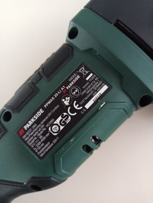 Poletka samochodowa akumulatorowa parkside PPMAS 20Li A1