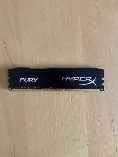 Pamięć RAM 16GB DDR3 – 2x4GB Ballistix + 1x8GB HyperX Fury, 1600MHz