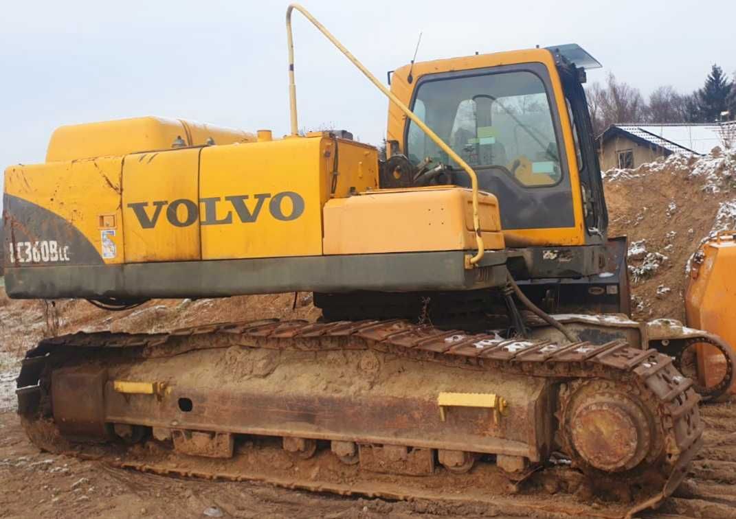 koparka Volvo ec360 BLC części zwolnica reduktor obrotu gąsienice