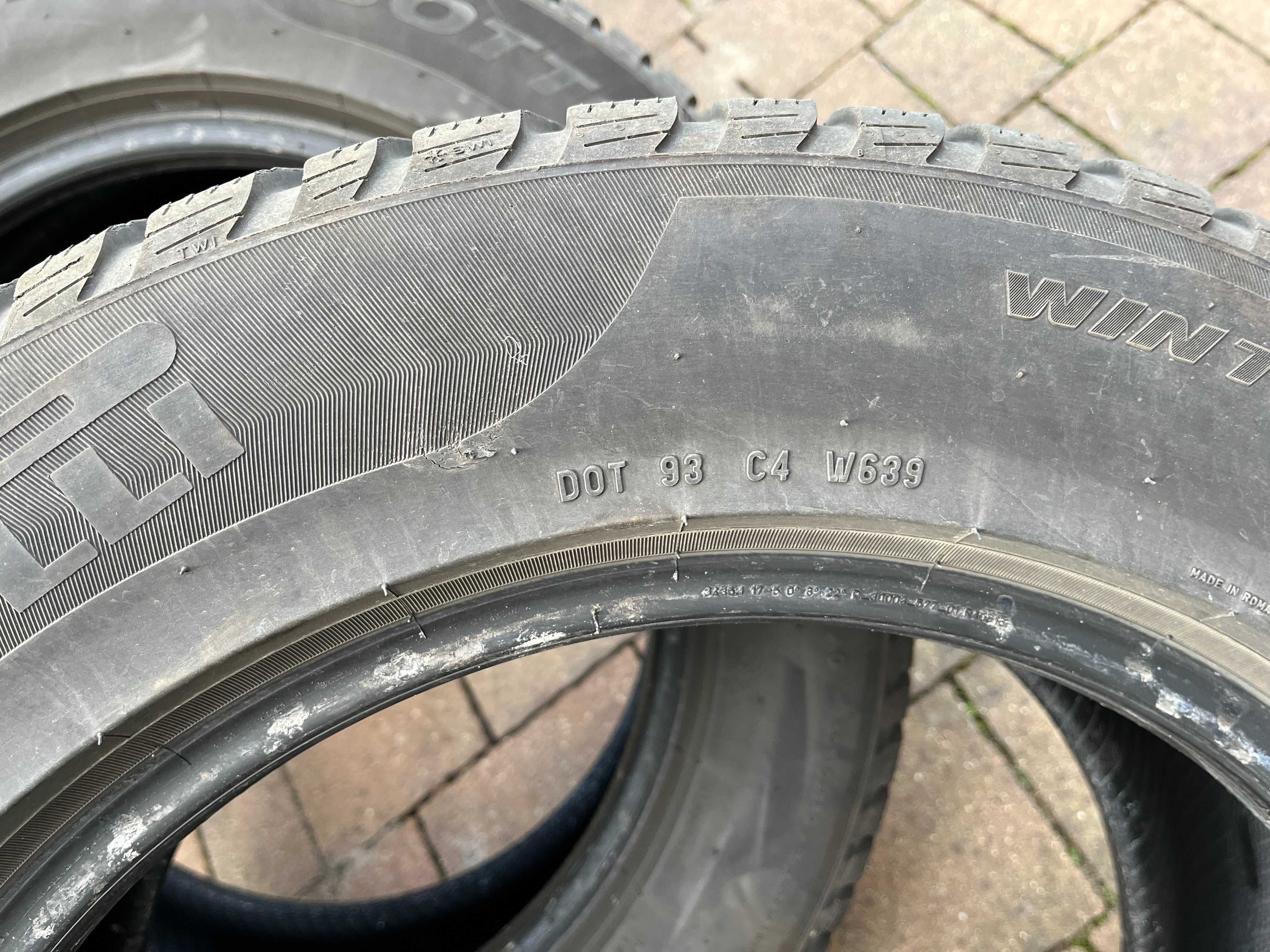 Opony zimowe 225/60/17 Pirelli Sottozero 3 Winter