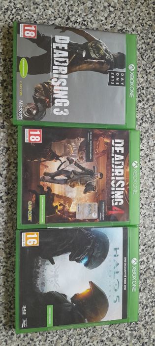 Dead rising 3/Dead rising 4/Halo 5 Xbox one