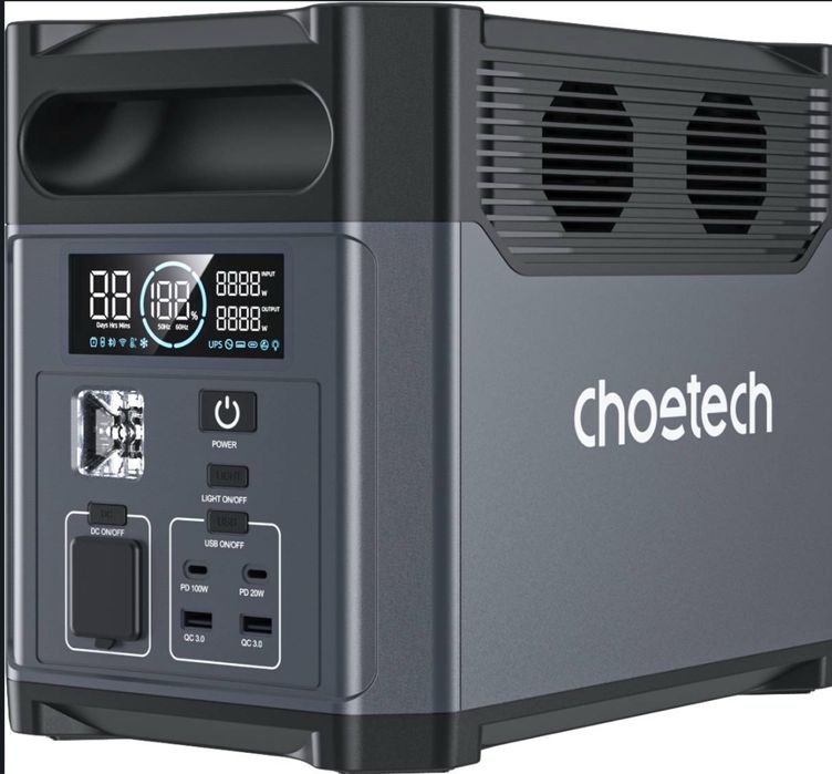 Зарядна станція універсальна Choetech BS061 1024Wh 1200w