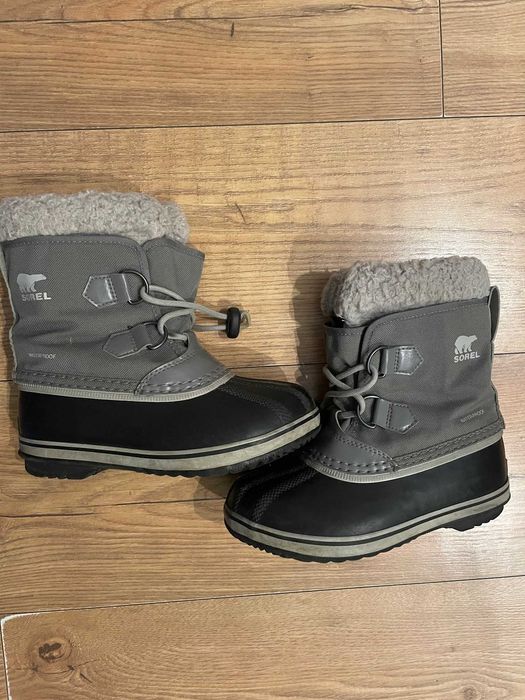 Śniegowce Sorel Yoot Pac™ Nylon Szary 31 chłopięce
