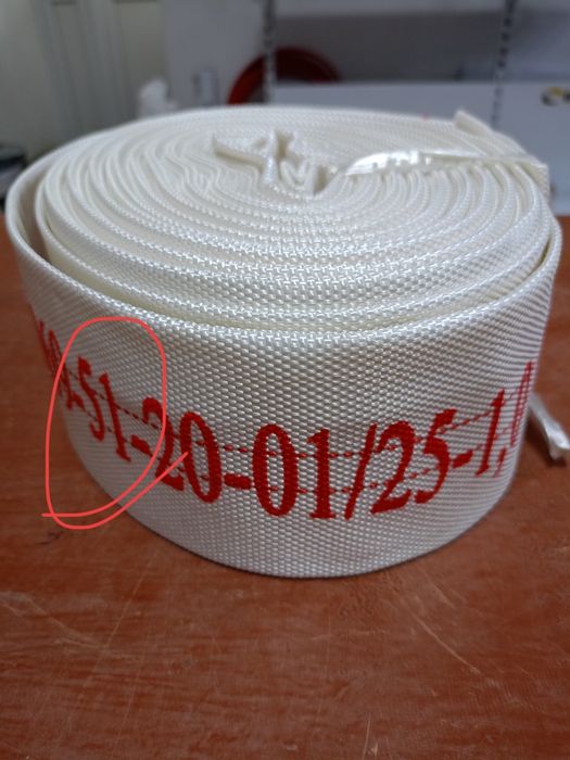 пожарный рукав фекальный шланг К- 51 гайка/гайка НОВЫЙ