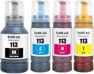 Tusz wkład uzupełniający zamiennik do drukarki Epson 113 N989