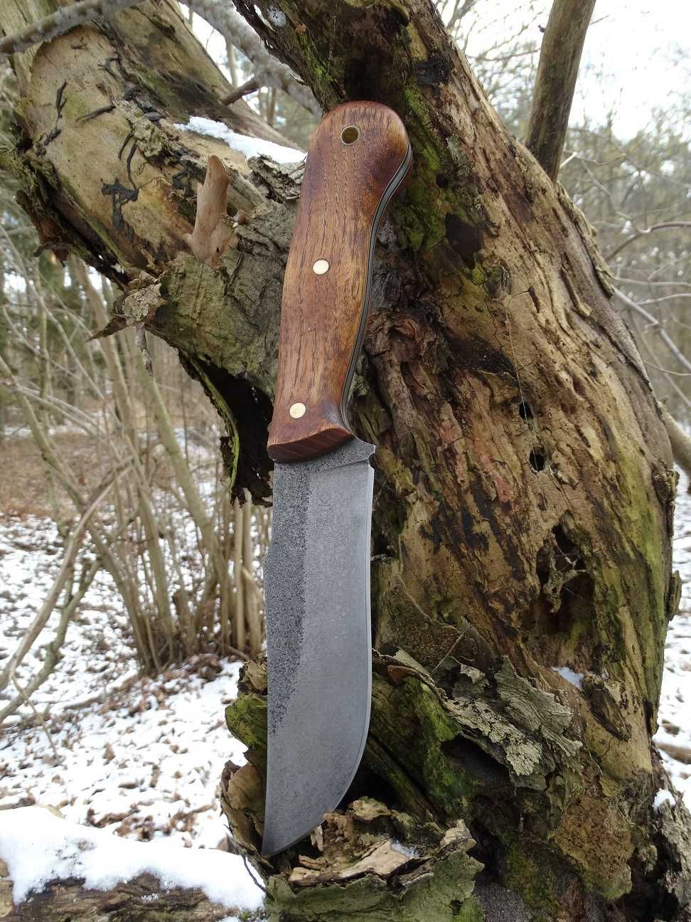 Nóż bushcraft handmade custom knives knifemaking survival
