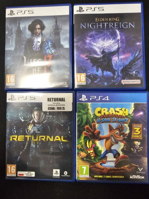 Gry  na konsole ps4/ps5