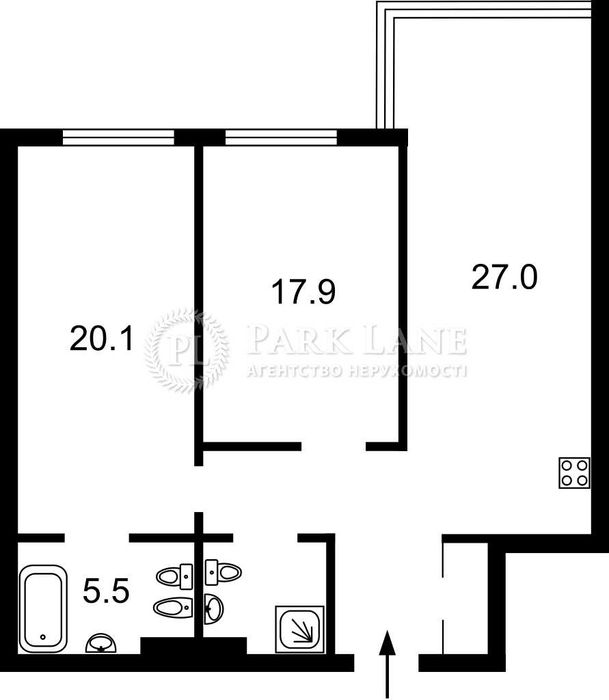2 кімнати Звіринецька, 70а, Edelweiss House Печерськ Бізнес