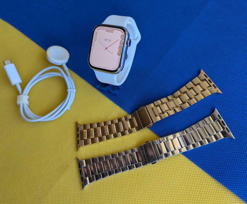 Виділяйся ! Edition стальні Apple Watch 8 45 Stainless Steel silver