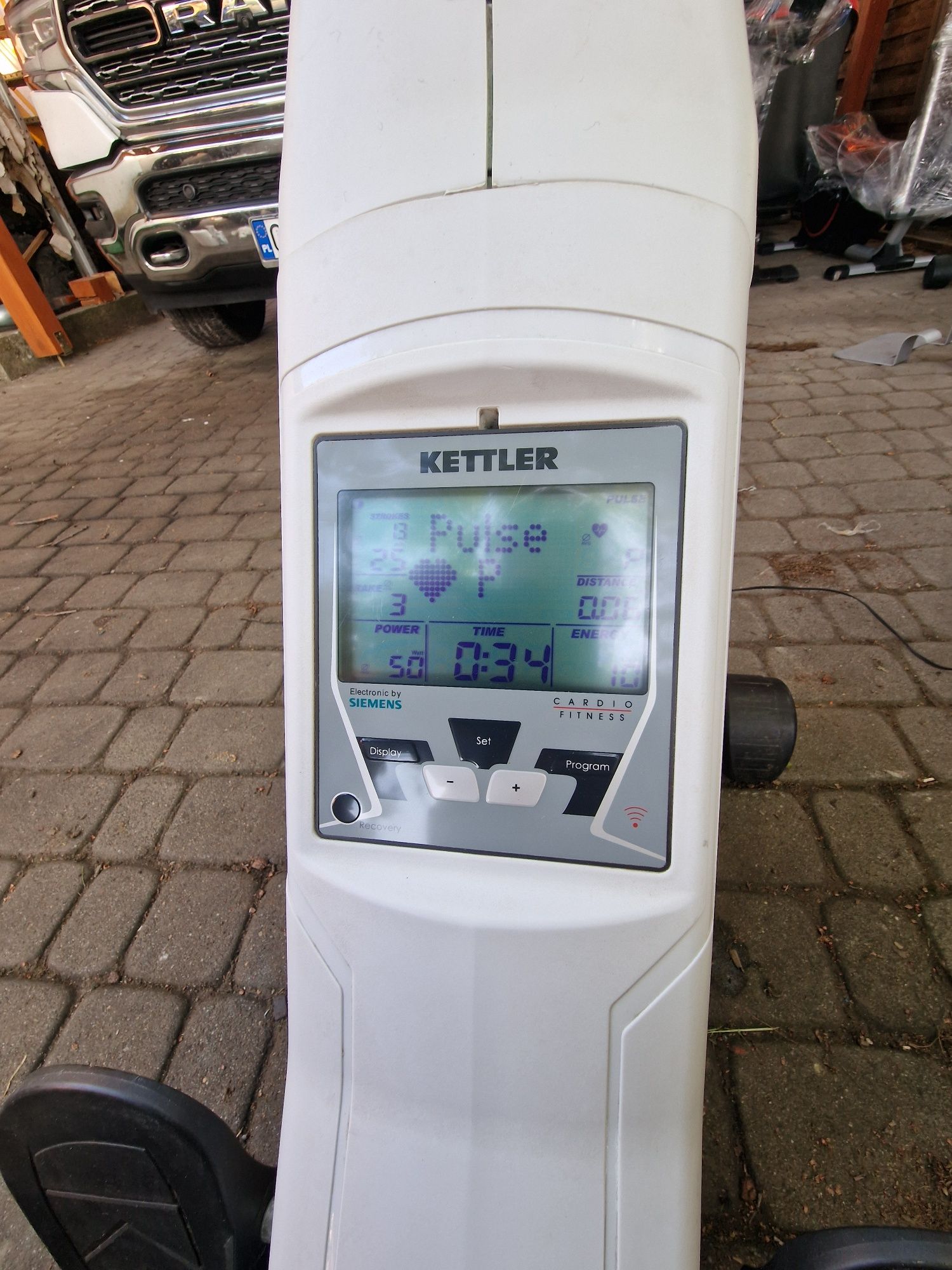 Wioślarz elektromagnetyczny Kettler Coach E stan bdb