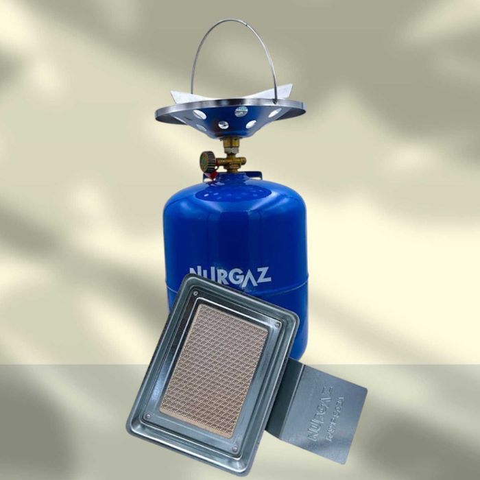 Баллон газовый + конфорка + обогреватель  разная комплектация