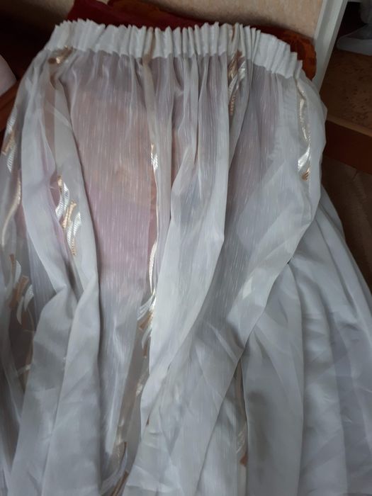 Продам  красивые тюли и портьеры