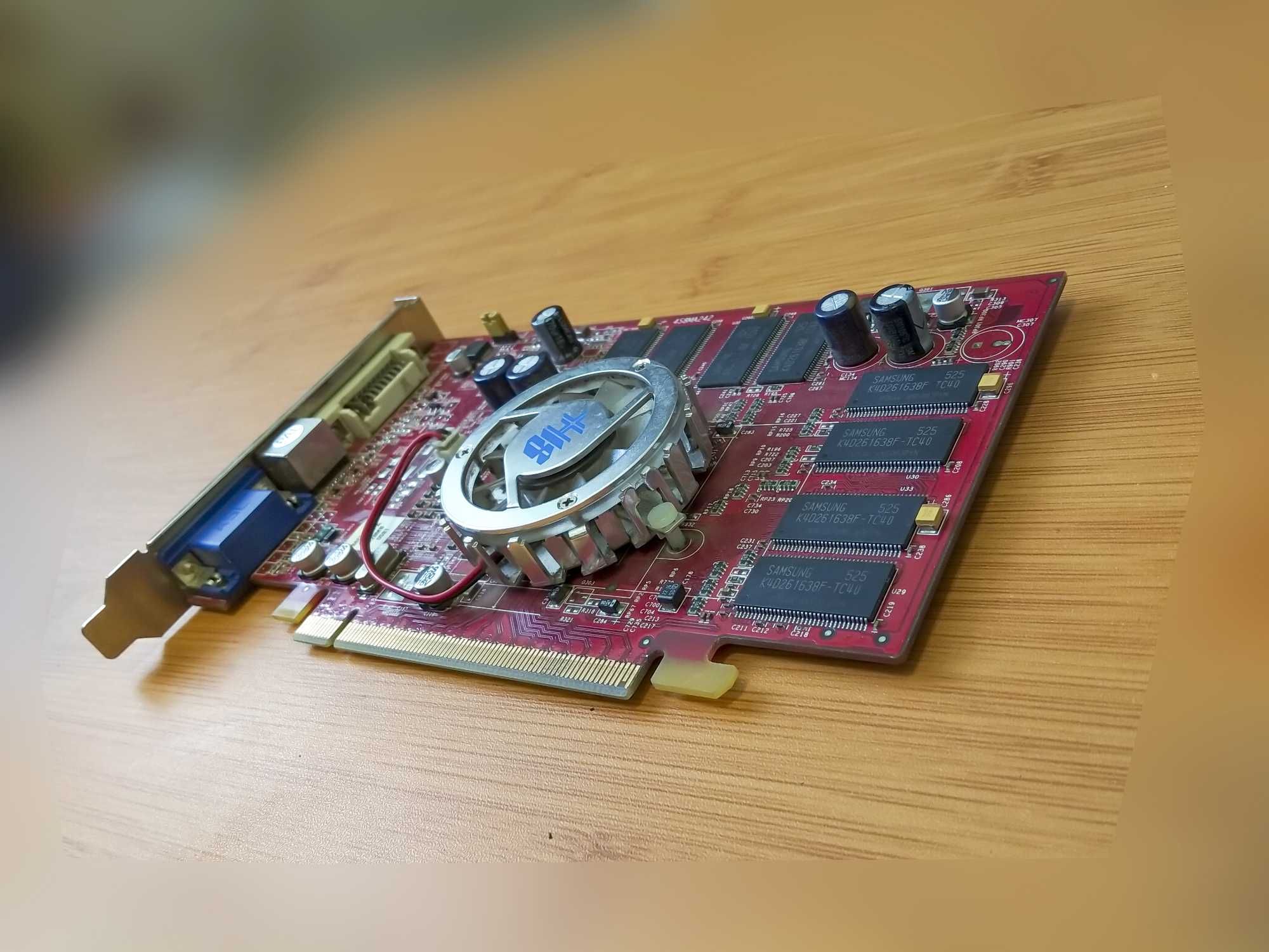 Видеокарта Sapphire RADEON X550 128MB