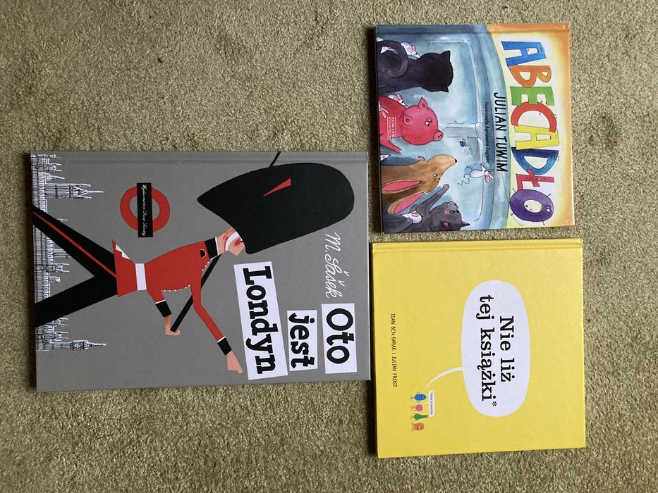 Książeczki dla dzieci abecadło Tuwima i inne 5+