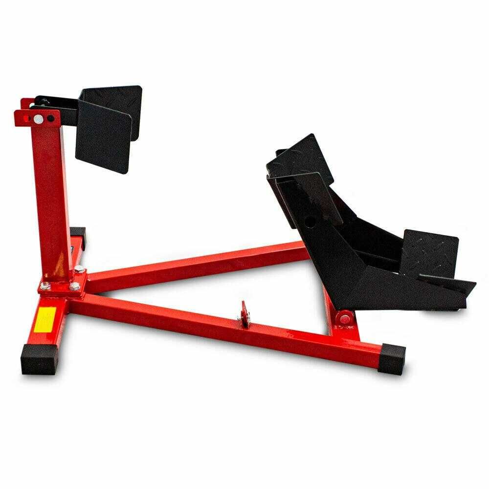 STOJAK postojowy transportowy do motocykla 17" - 21" STABILNY