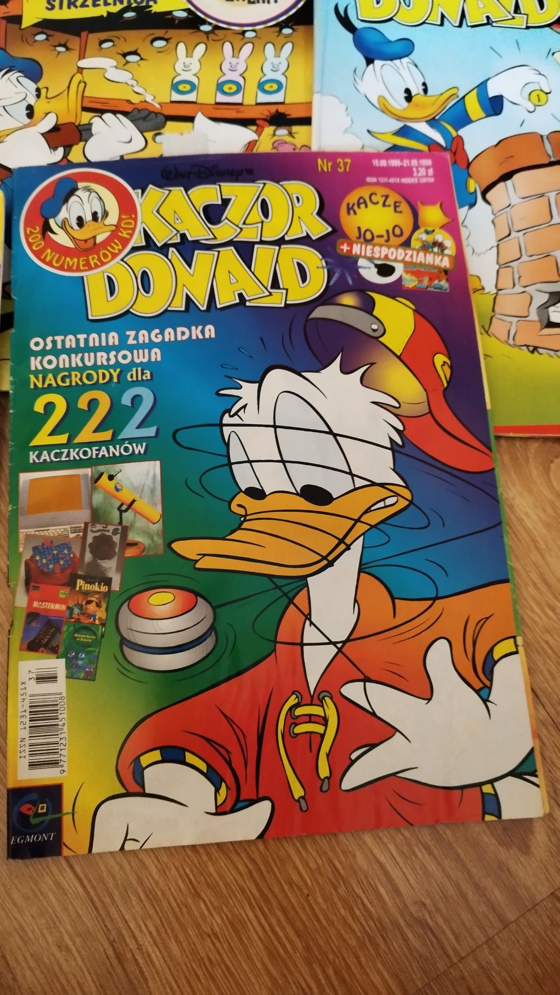 Komiksy Walt Disney Kaczor Donald 1997 rok
