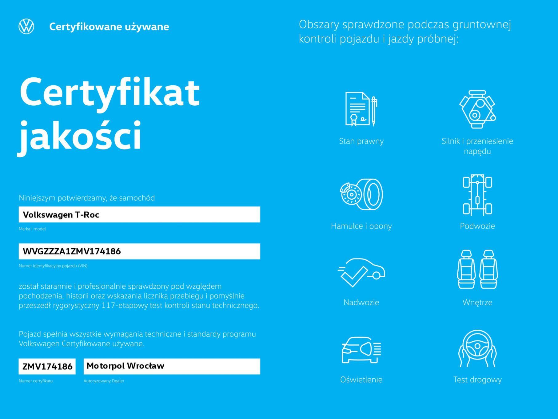 Volkswagen T-Roc + Pakiet Komfort, Mirror Link, Lane Assist, Salon Polska, 1 właściciel