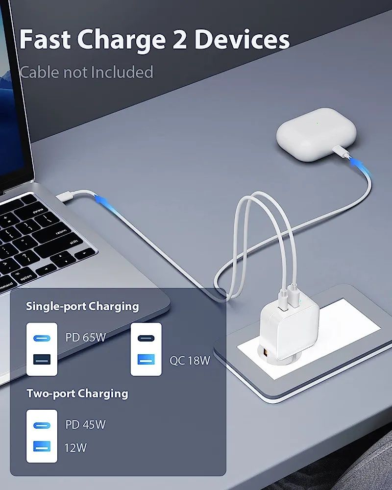 Ładowarka usb / usb c uniwersalna