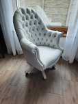 Fotel "Directors" Chesterfield. Skóra Crest z UK.