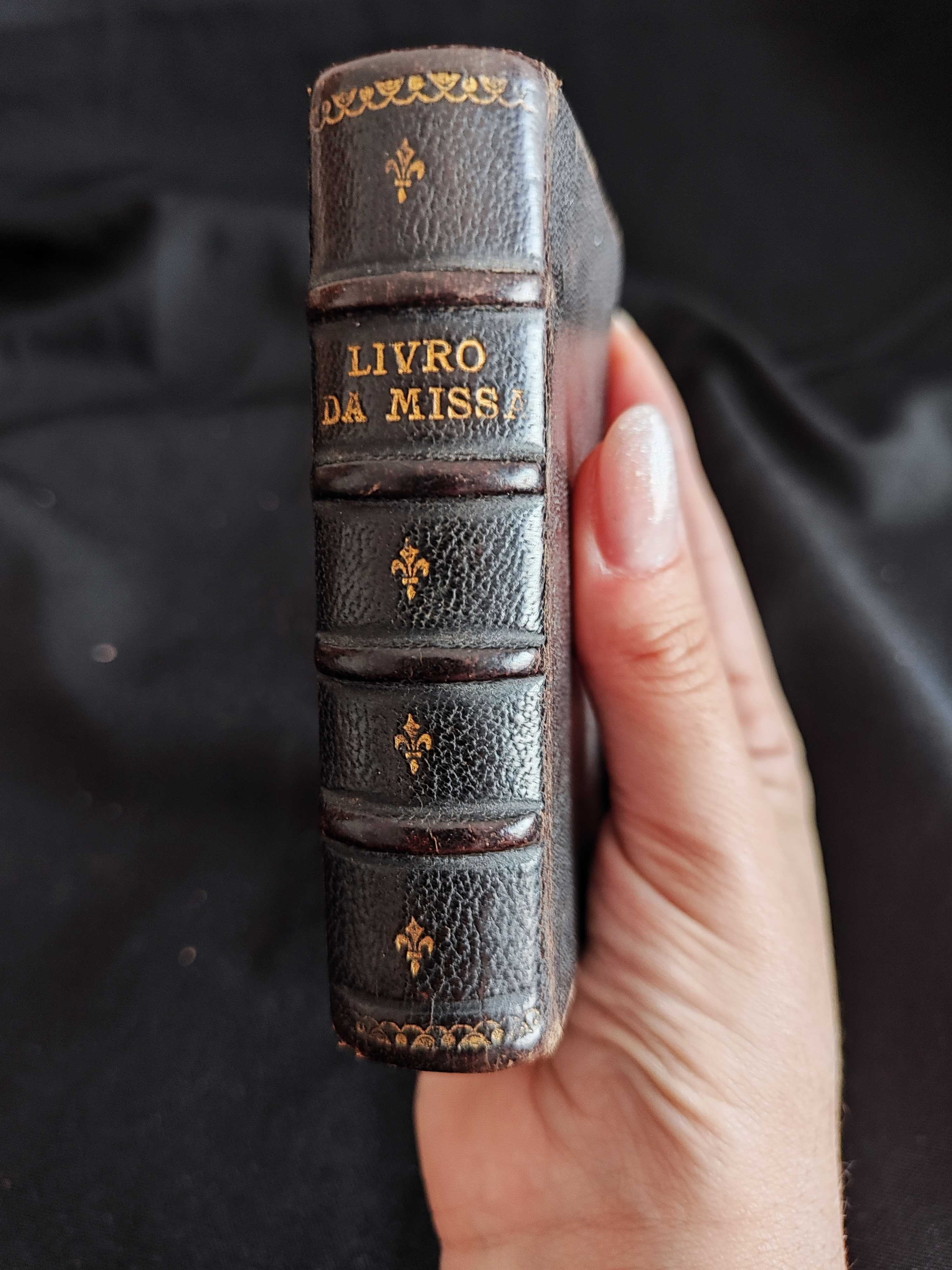 Missal antigo - editado entre 1869 e 1895