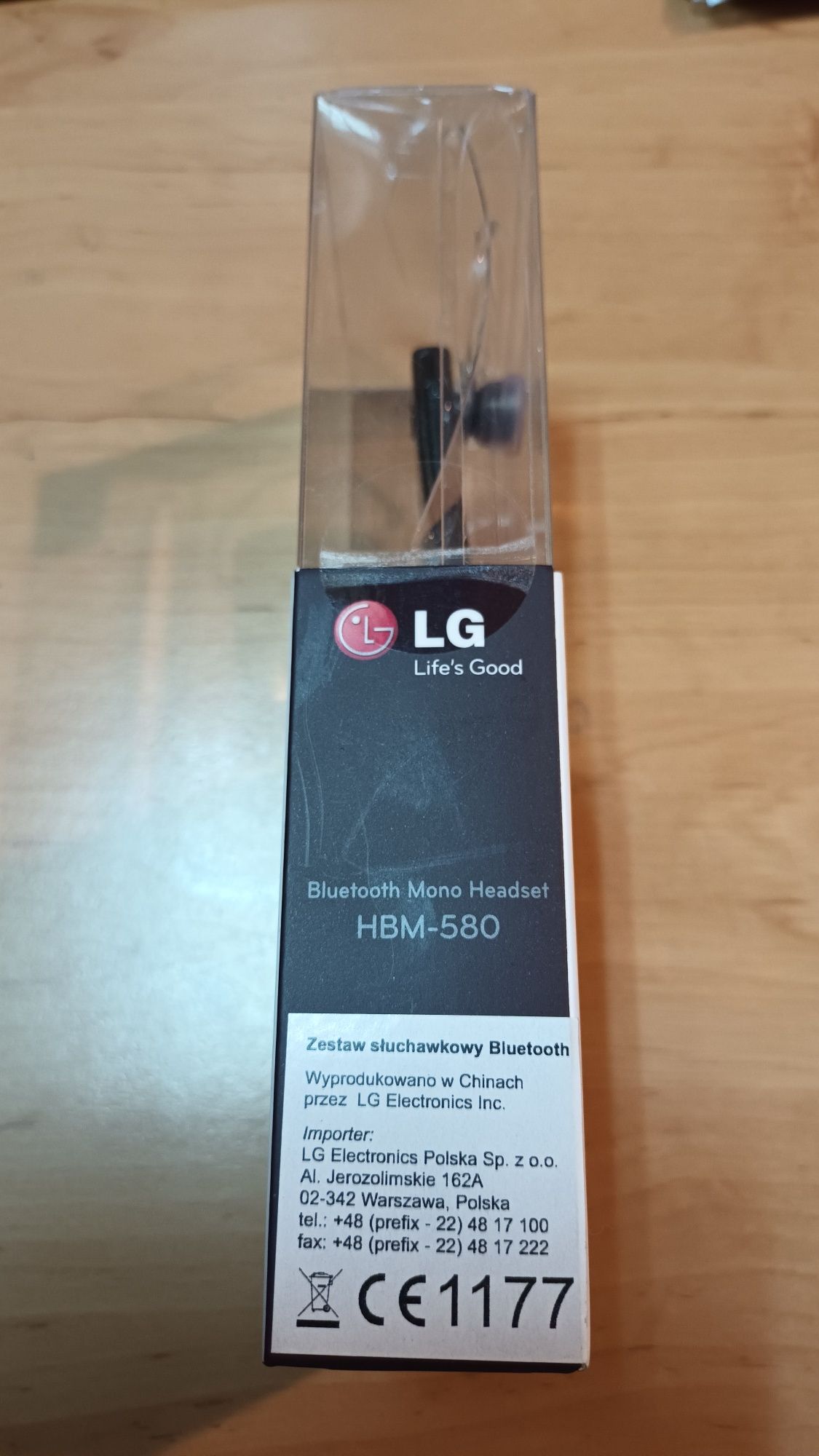 LG słuchawka bluetooth mono Headset HBM-580