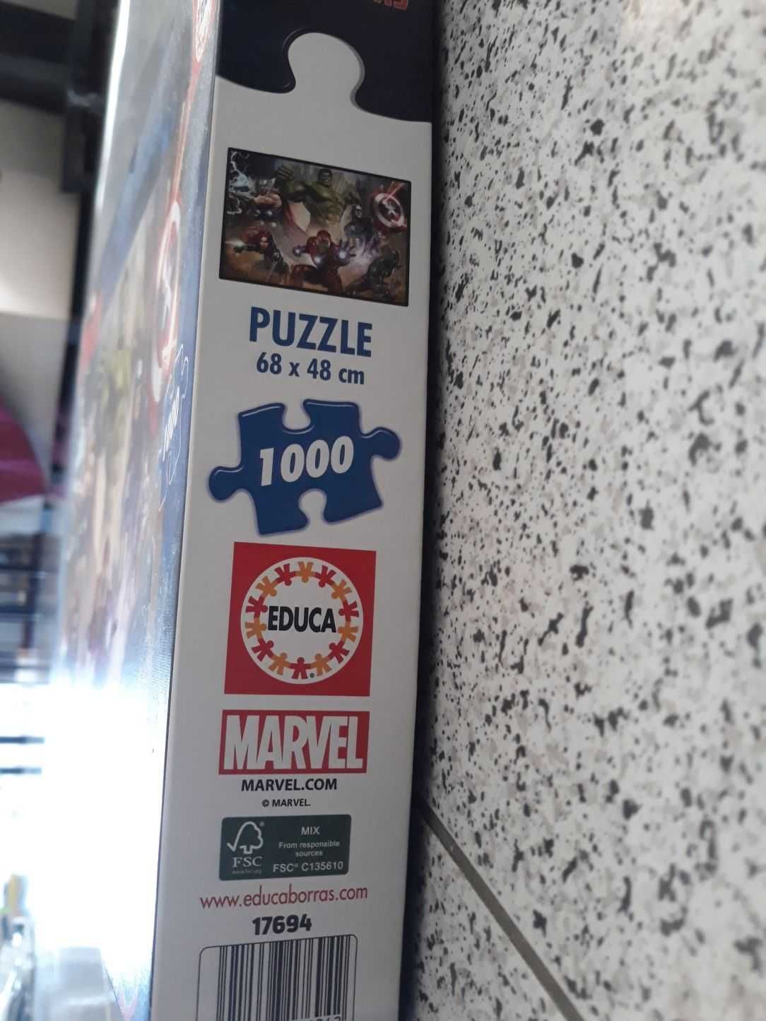 Puzzle Avengers 1000 peças - Educa - 14+