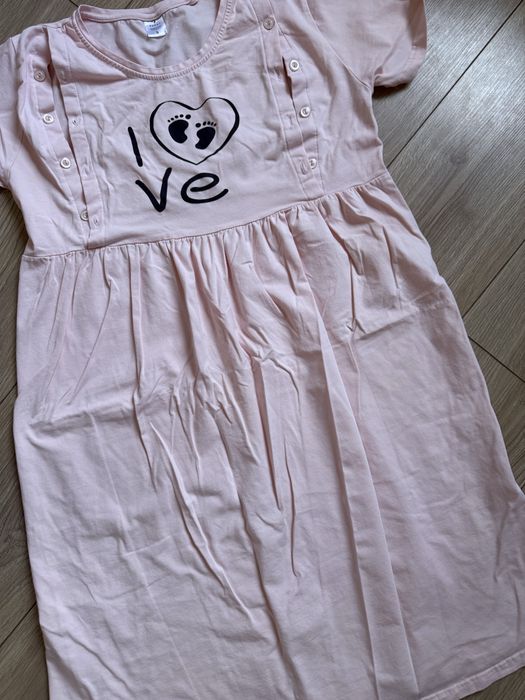 Bawełniana koszula dla mam do karmienia r S Moraj