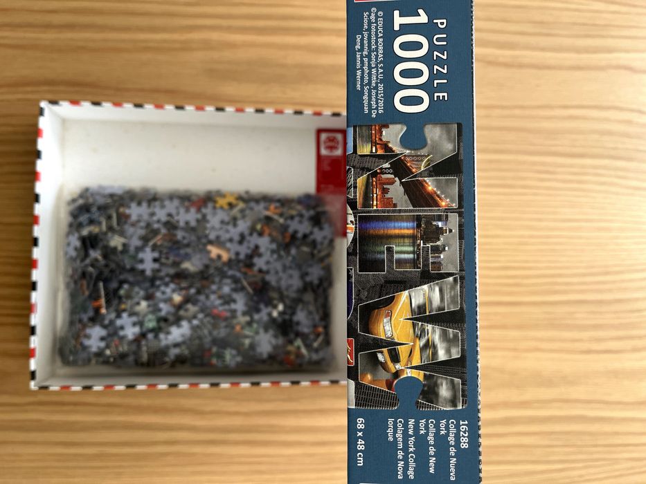 Puzzle Educa 1000 Peças - NY - Completo
