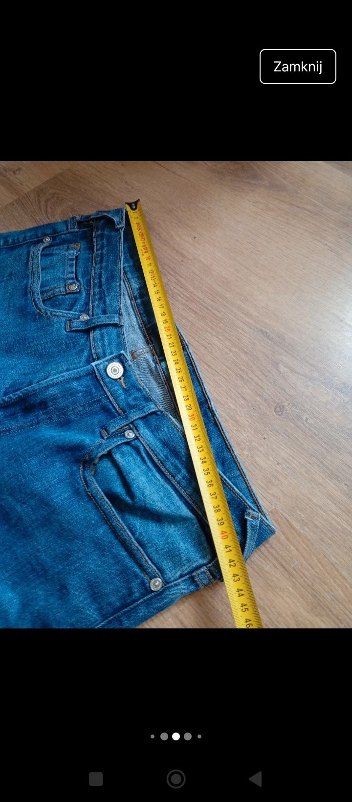 Paul Smith nowe oryginalne slim stretch jeans męskie