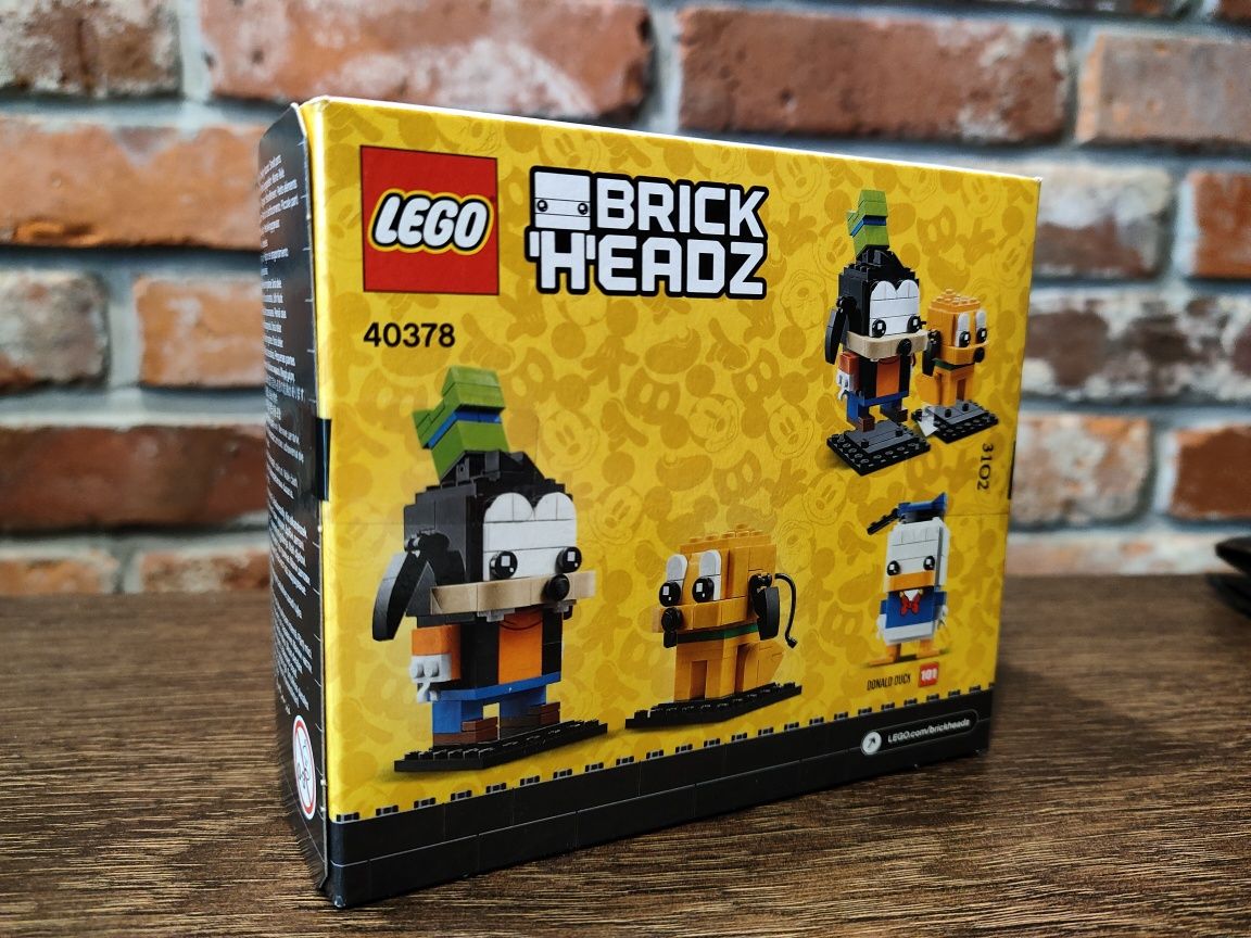 Lego 40378 BrickHeadz Goofy and Pluto