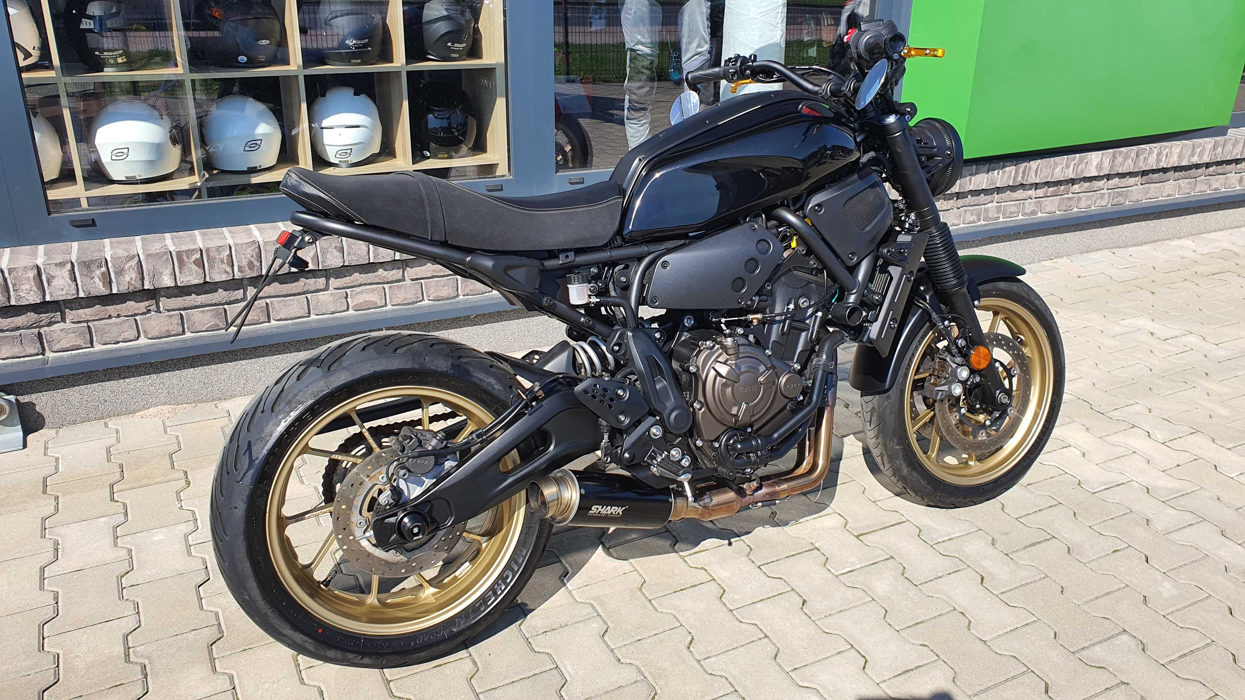 Yamaha XSR 700 abs 2022 jak nowa raty dowóz dodatki a2 35kw