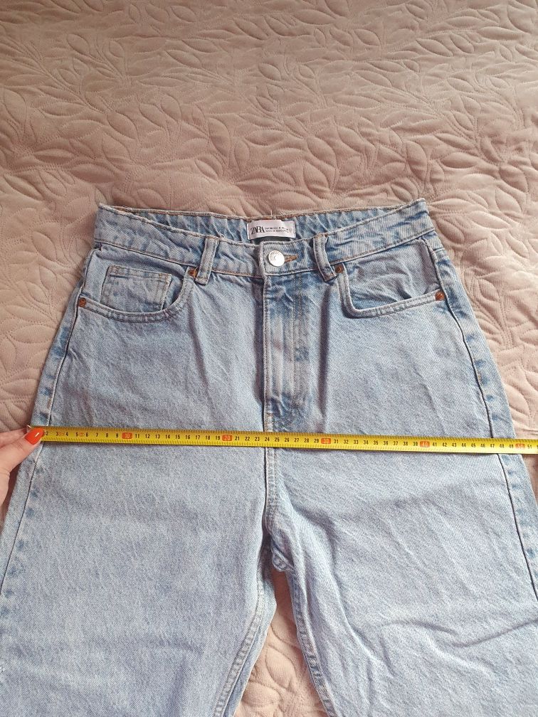 Damskie spodnie jeansowe ZARA w rozmiarze 38