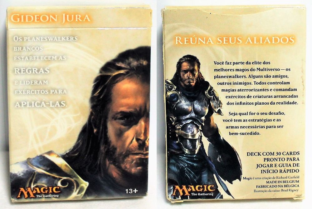 Cartas Magic, Planeswalkers Brancos, baralho com 30 cartas