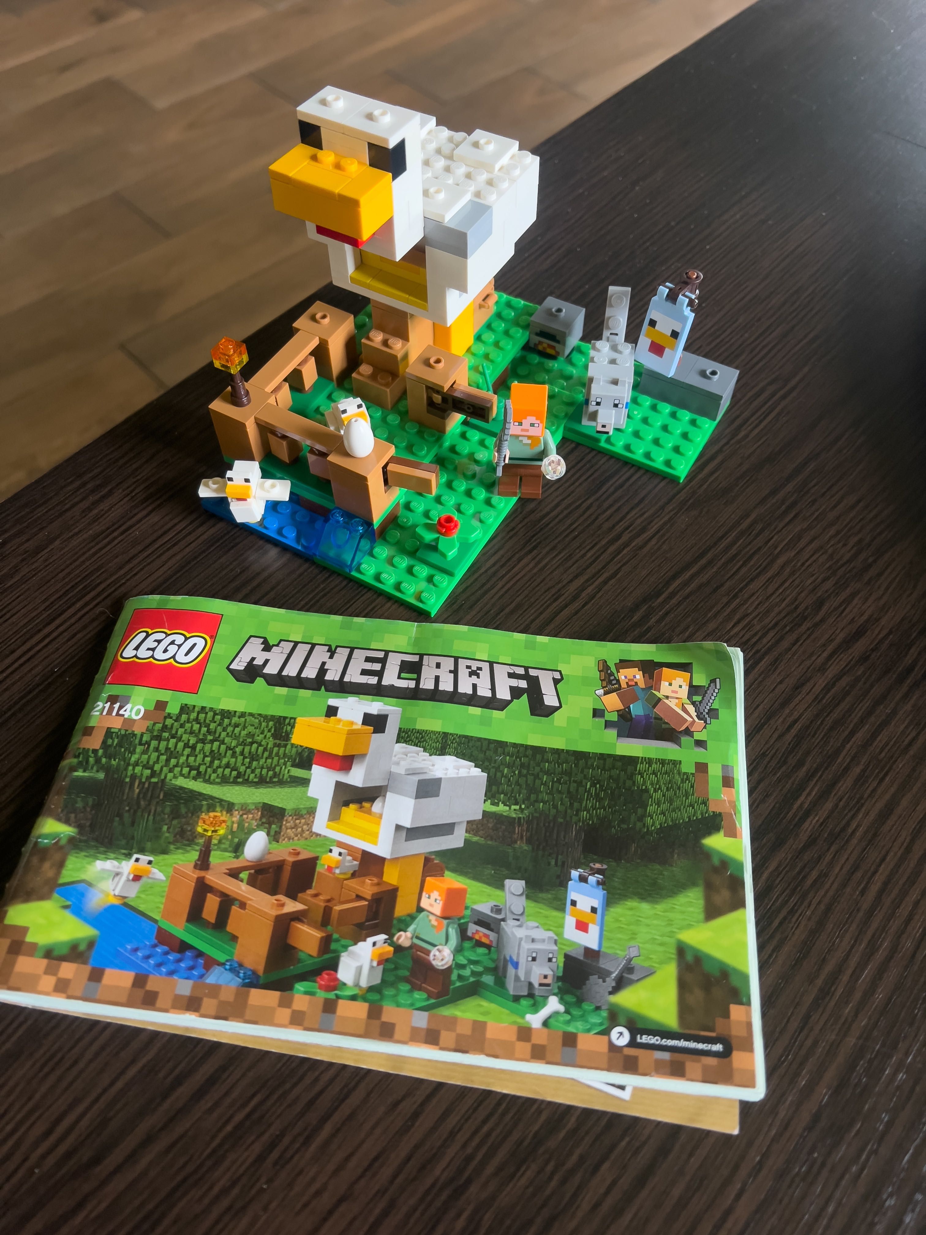 Klocki Lego Minecraft 21140 Kurnik