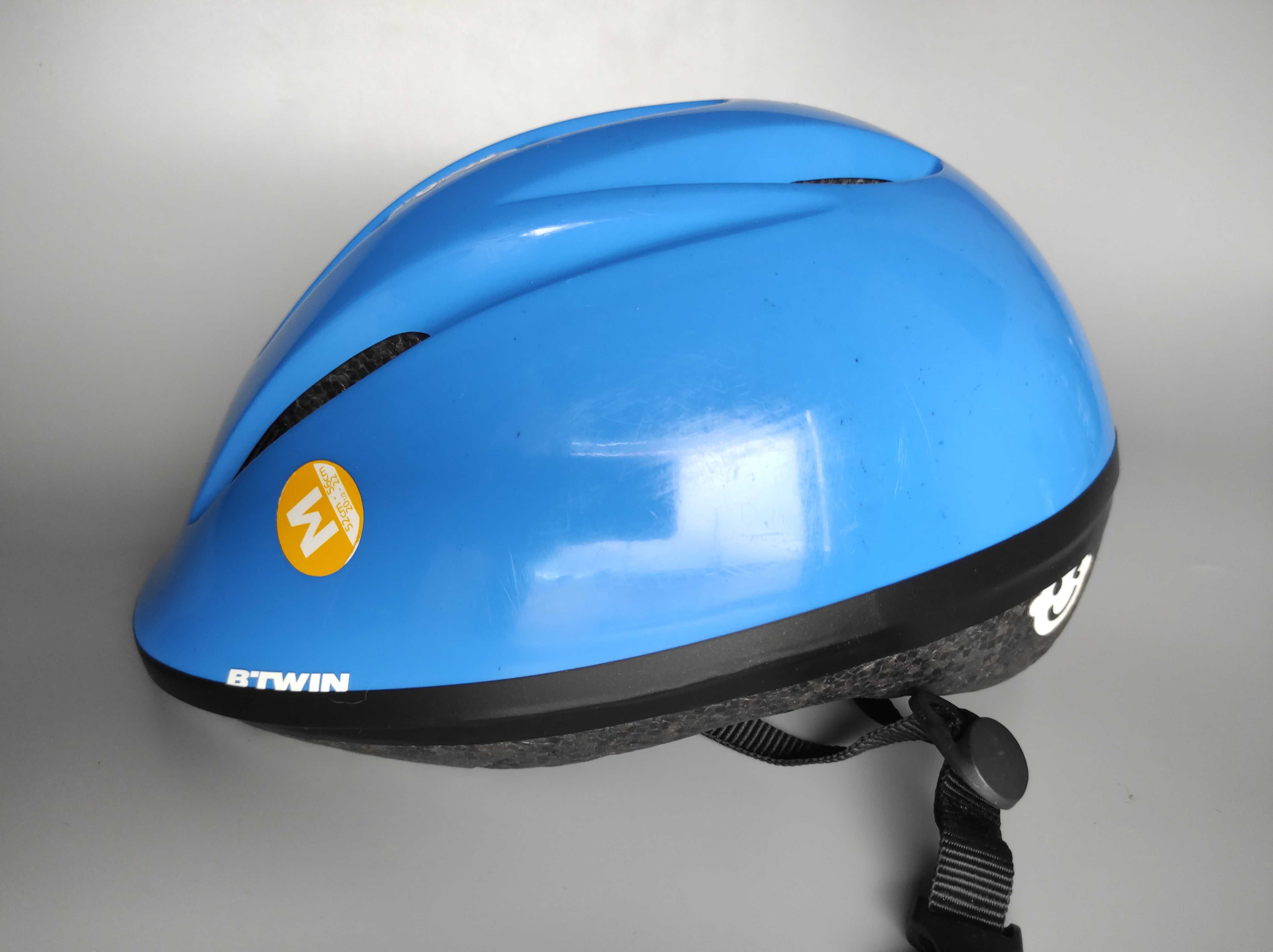 Детский защитный шлем B-Twin KH 300, размер 52-56см, велосипедный