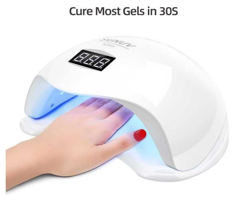 SUNUV Lampa LED UV do paznokci, 36 W Smart 2.0