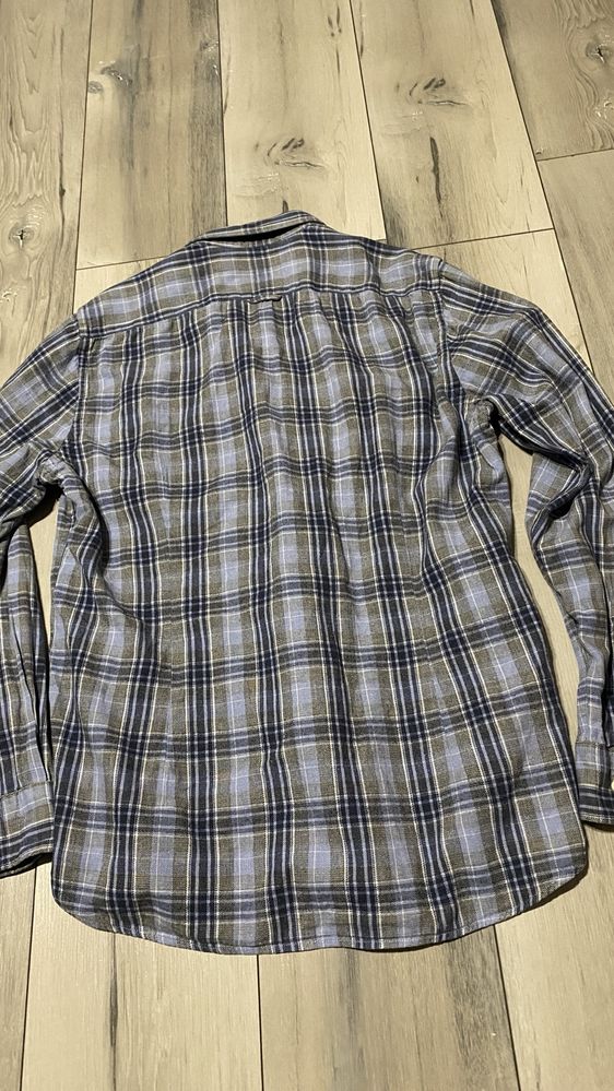 Koszula Marc O’Polo 41/42 L SHAPED FIT męska w kratę logowana