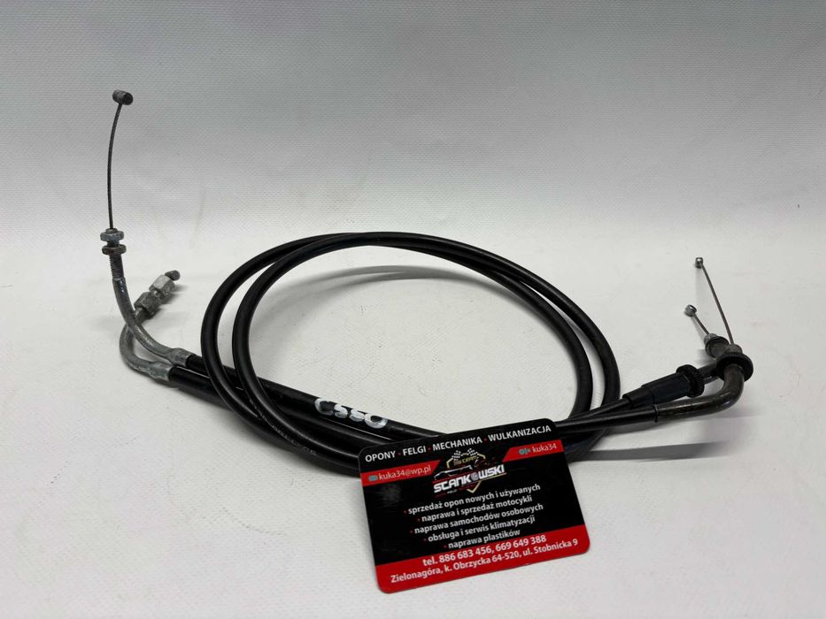 Linki gazu Yamaha xvs125 Dragstar Obrzycko C550 WYSYŁKA